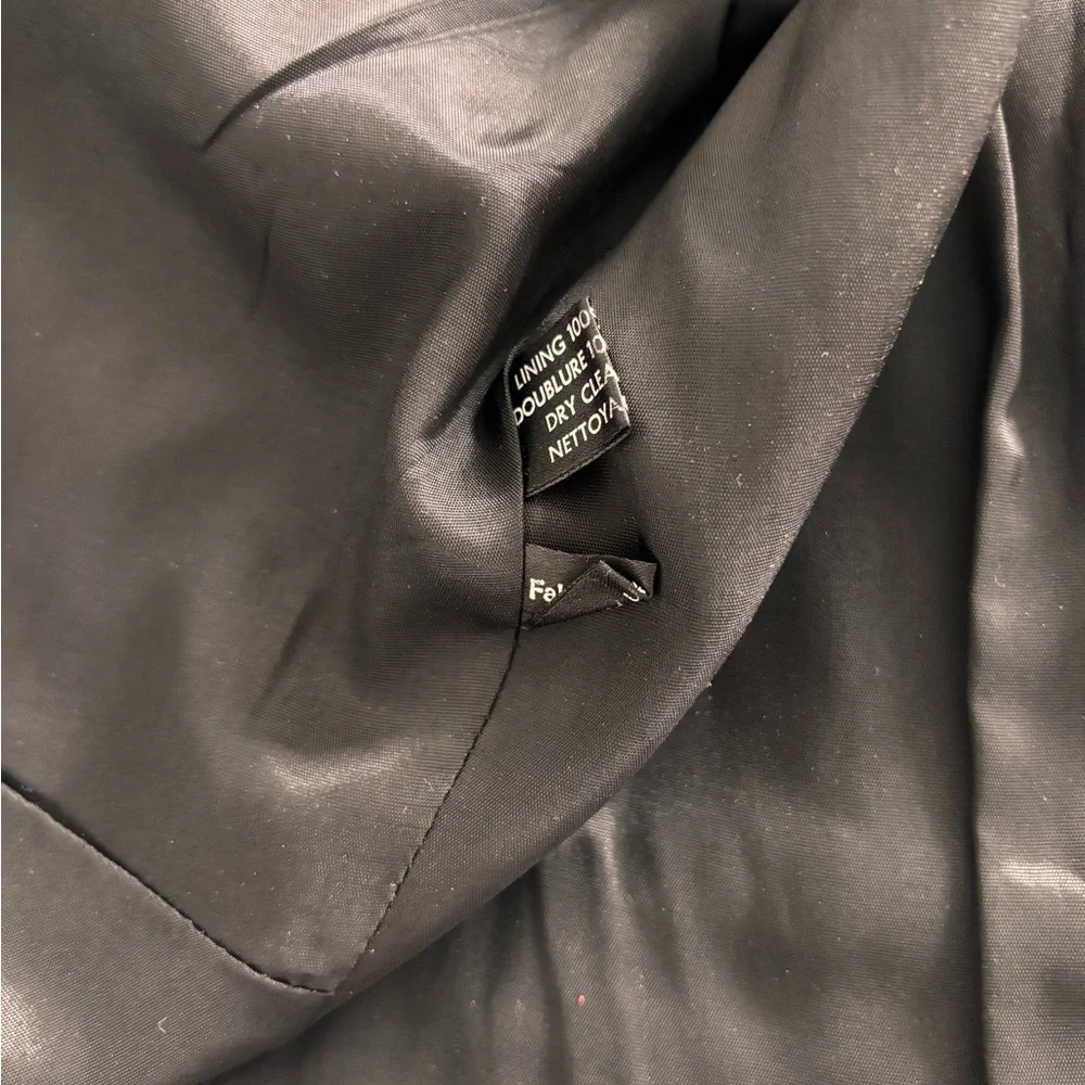 Vintage Women's Wool Houndstooth Blazer - Picture 10 of 13